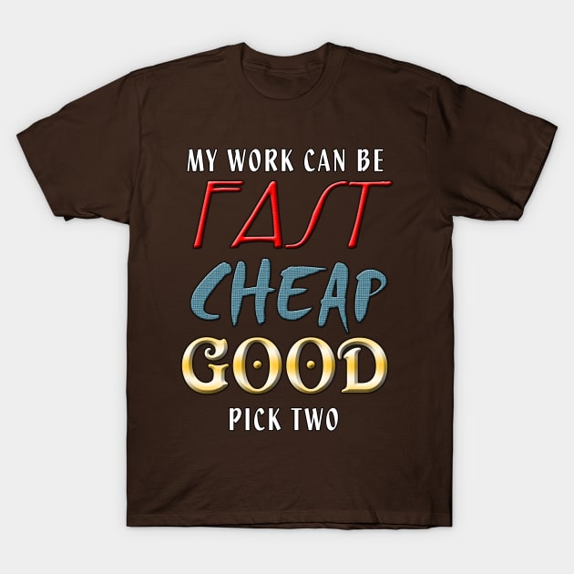 fast, cheap, good T-Shirt by toastercide